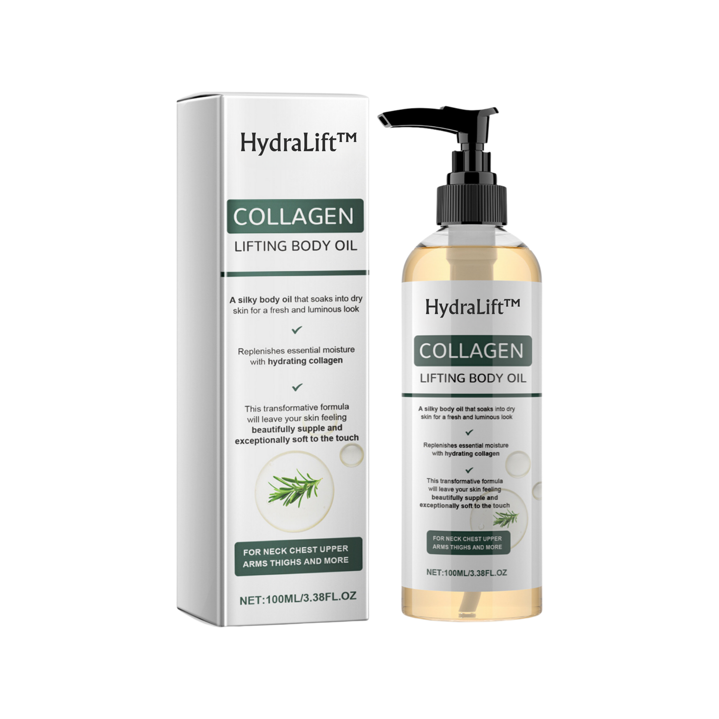 HydraLift™ - Firmaer og løfter slap hud med 98 % på 24 timer