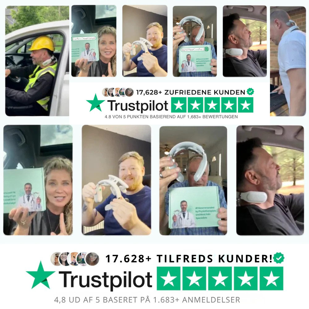 HeatCure™ - Professionel dybdegående varmemassage til din nakke