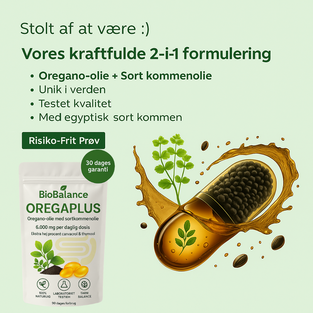 BioBalance™ | OregaPlus – Skånsom genopretning af tarmfunktionen fra roden