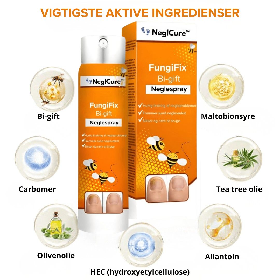 NeglCure™ - 99 % af neglesvampen væk på 7 dage!