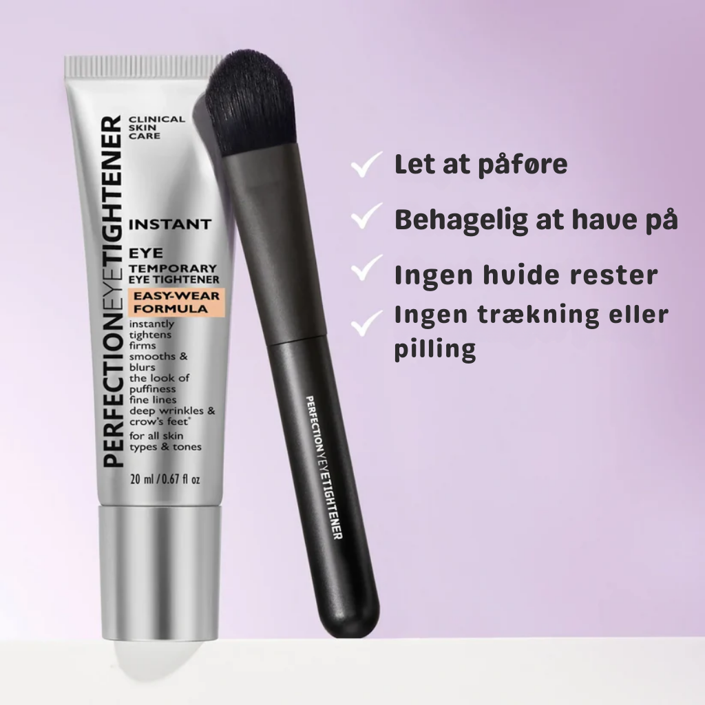 TrueGlow™ | Øjeblikkelig øjenstrammer for et løftet, glat udseende