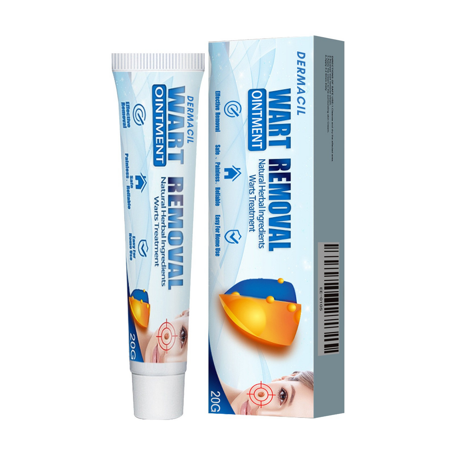 Dermacil™ - Fjern op til 95 % af hudlapper og vorter inden for 4 dage