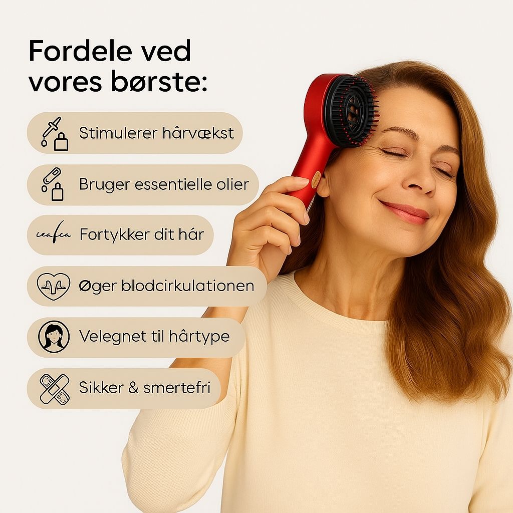 HairPulse™ | Hemmeligheden bag tykkere og stærkere hår