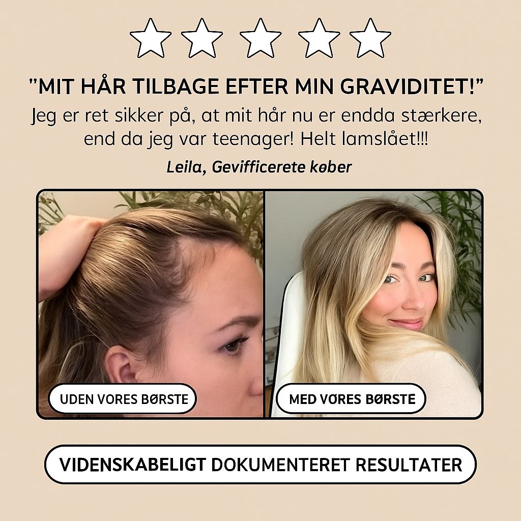 HairPulse™ | Hemmeligheden bag tykkere og stærkere hår
