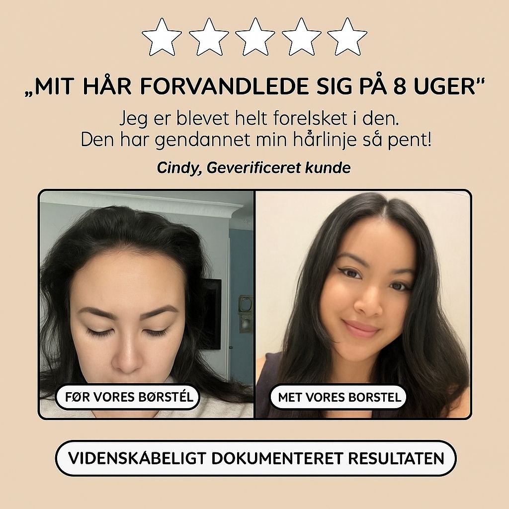 HairPulse™ | Hemmeligheden bag tykkere og stærkere hår