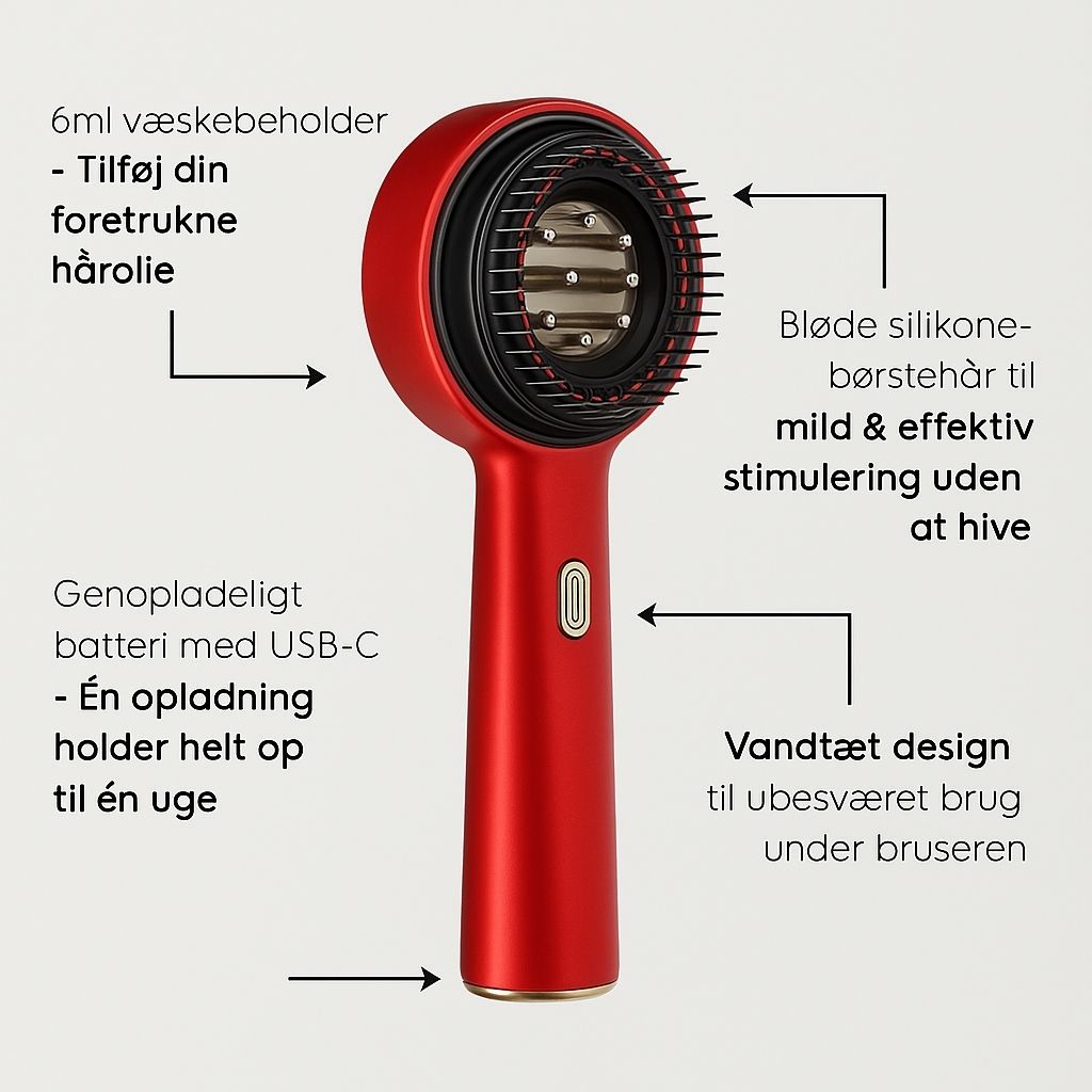 HairPulse™ | Hemmeligheden bag tykkere og stærkere hår