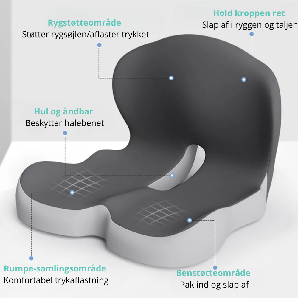 SitSure™ - Ergonomisk sædehynde for ultimativ komfort