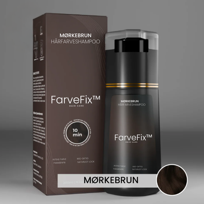 FarveFix™ - Den nemmeste måde at skjule gråt hår på naturlig vis