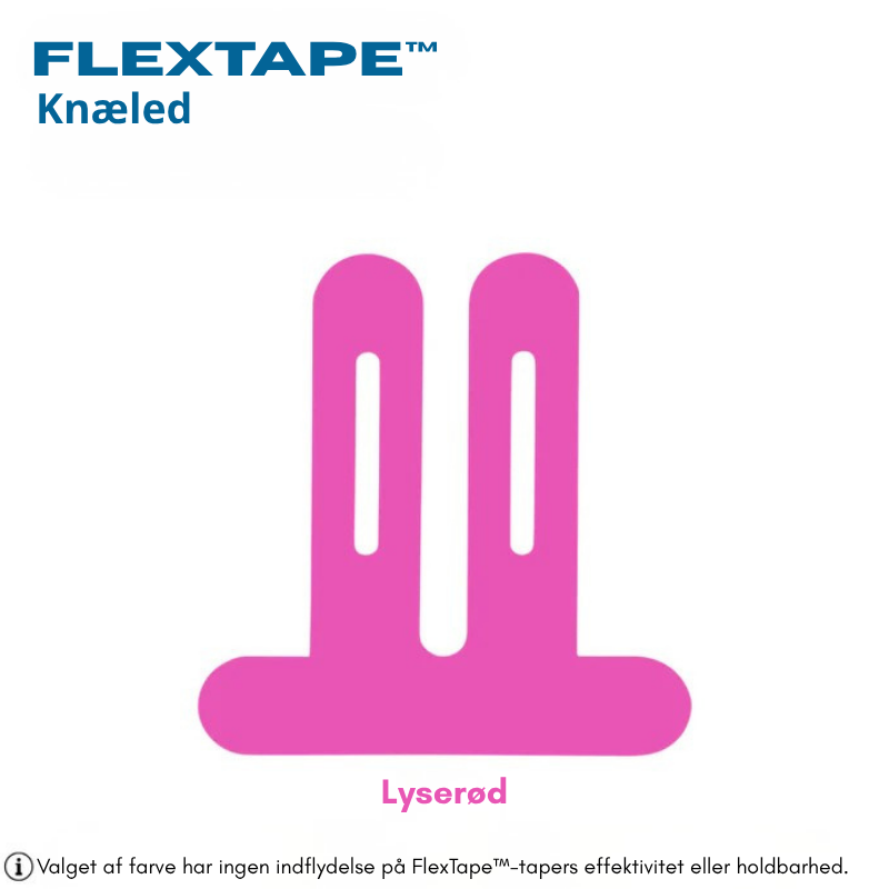FlexTape™ - Fysioterapeut-testet knæstøtte på sekunder!