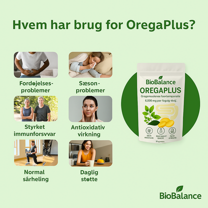 BioBalance™ | OregaPlus – Skånsom genopretning af tarmfunktionen fra roden