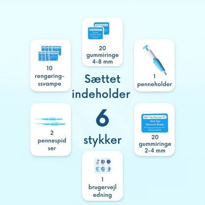 ClearTag™ - Ingen flere hudmærker