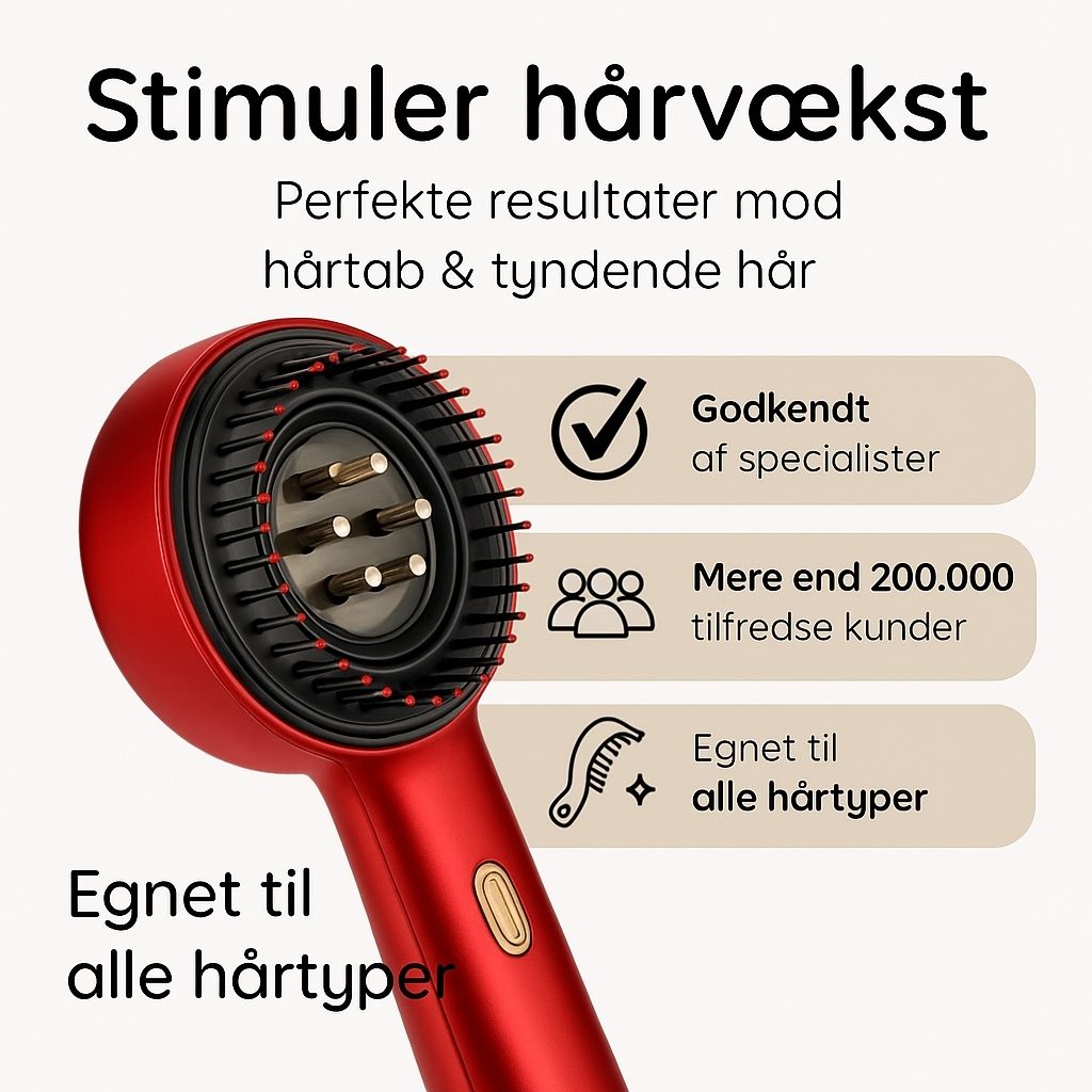 HairPulse™ | Hemmeligheden bag tykkere og stærkere hår
