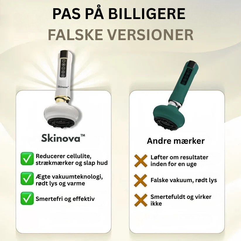 Skinova™ Anti-Cellulite-Massager - Sig farvel til appelsinhud og slap hud