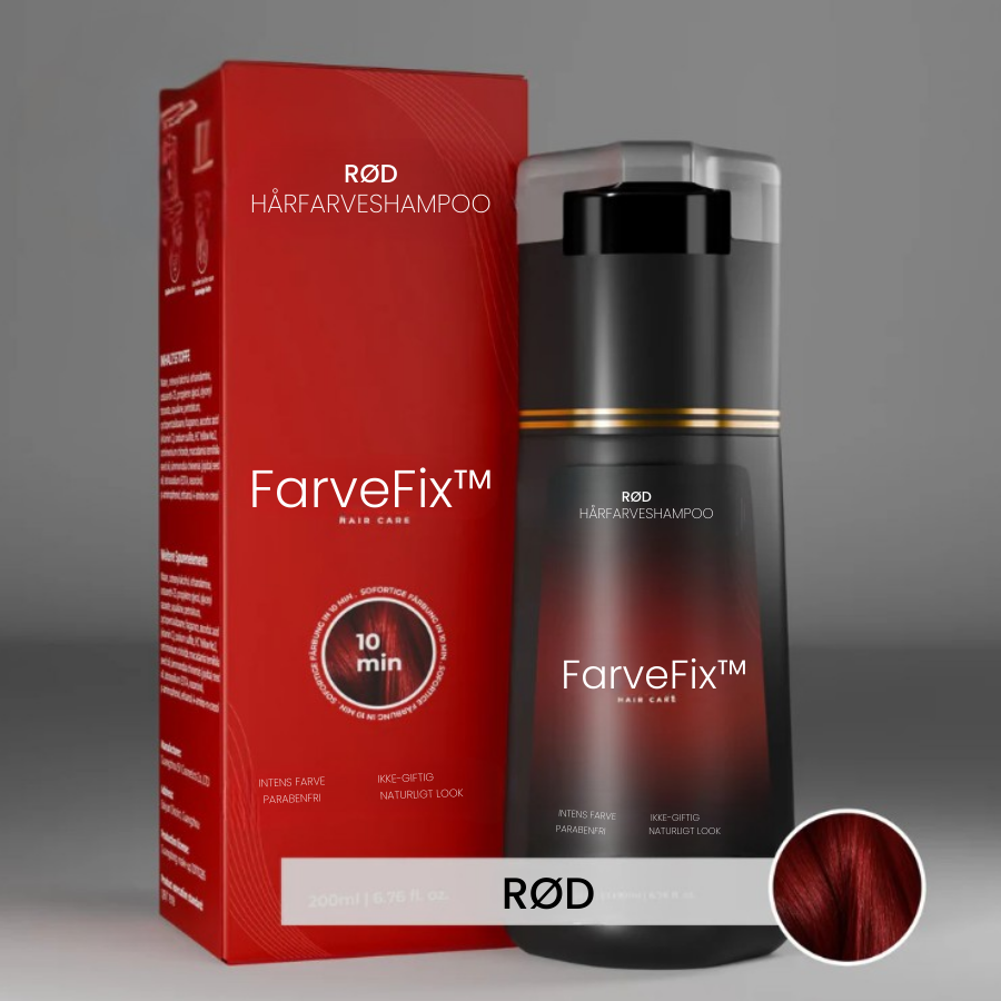 FarveFix™ - Den nemmeste måde at skjule gråt hår på naturlig vis