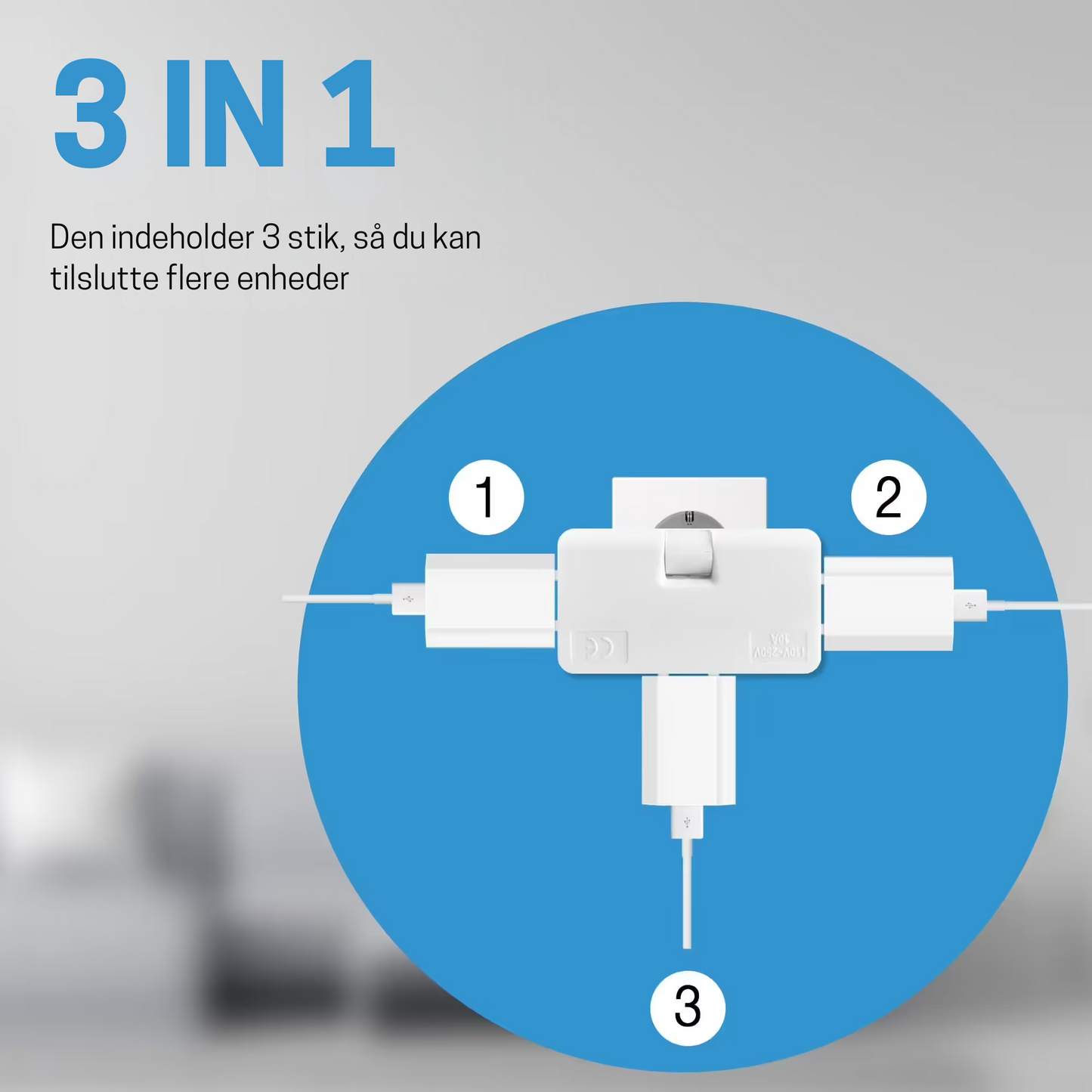 PowerTwist™ - 180° drejelige stik!