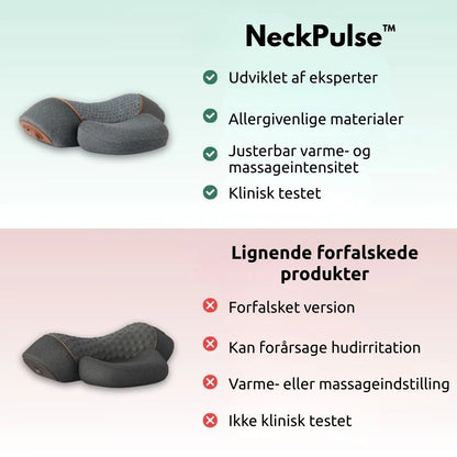 NeckPulse™ - Forebyg eller lindrer nakkesmerter på naturlig vis og korriger en foroverbøjet kropsholdning på kun 15 minutter om dagen