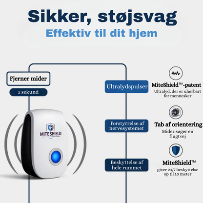 MiteShield™ - Stop kløe og nysen – sov uden mider!