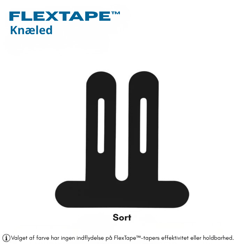 FlexTape™ - Fysioterapeut-testet knæstøtte på sekunder!