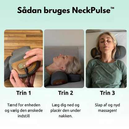 NeckPulse™ - Forebyg eller lindrer nakkesmerter på naturlig vis og korriger en foroverbøjet kropsholdning på kun 15 minutter om dagen