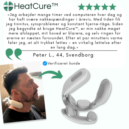 HeatCure™ - Professionel dybdegående varmemassage til din nakke