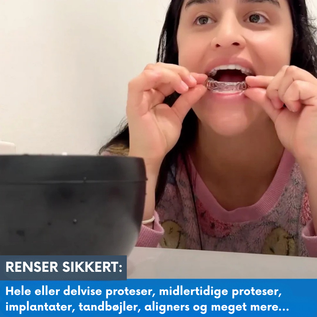 DentalClean™ - Til friske, rene og sikre tandproteser
