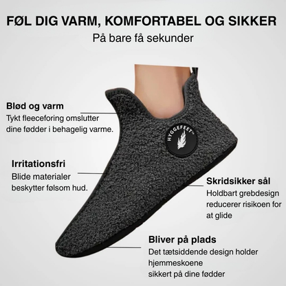 HyggeFeet™ - Ultimativ komfort Fuzzy hjemmesko