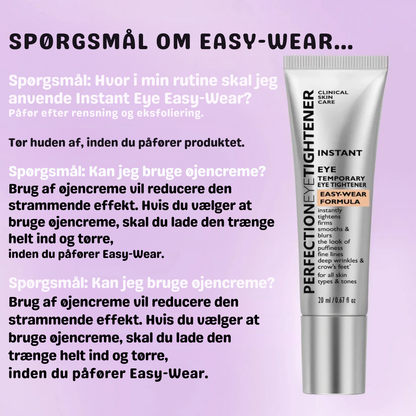 TrueGlow™ | Øjeblikkelig øjenstrammer for et løftet, glat udseende