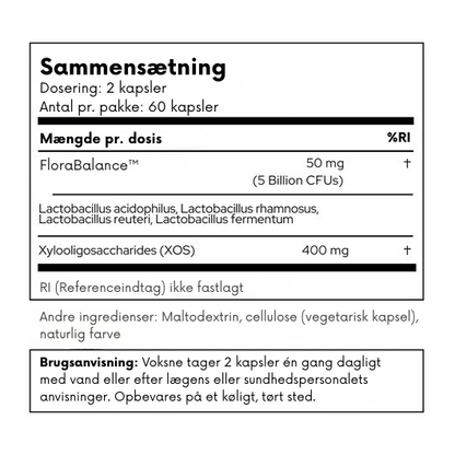 FloraBalance™ - Vaginal probiotisk blanding