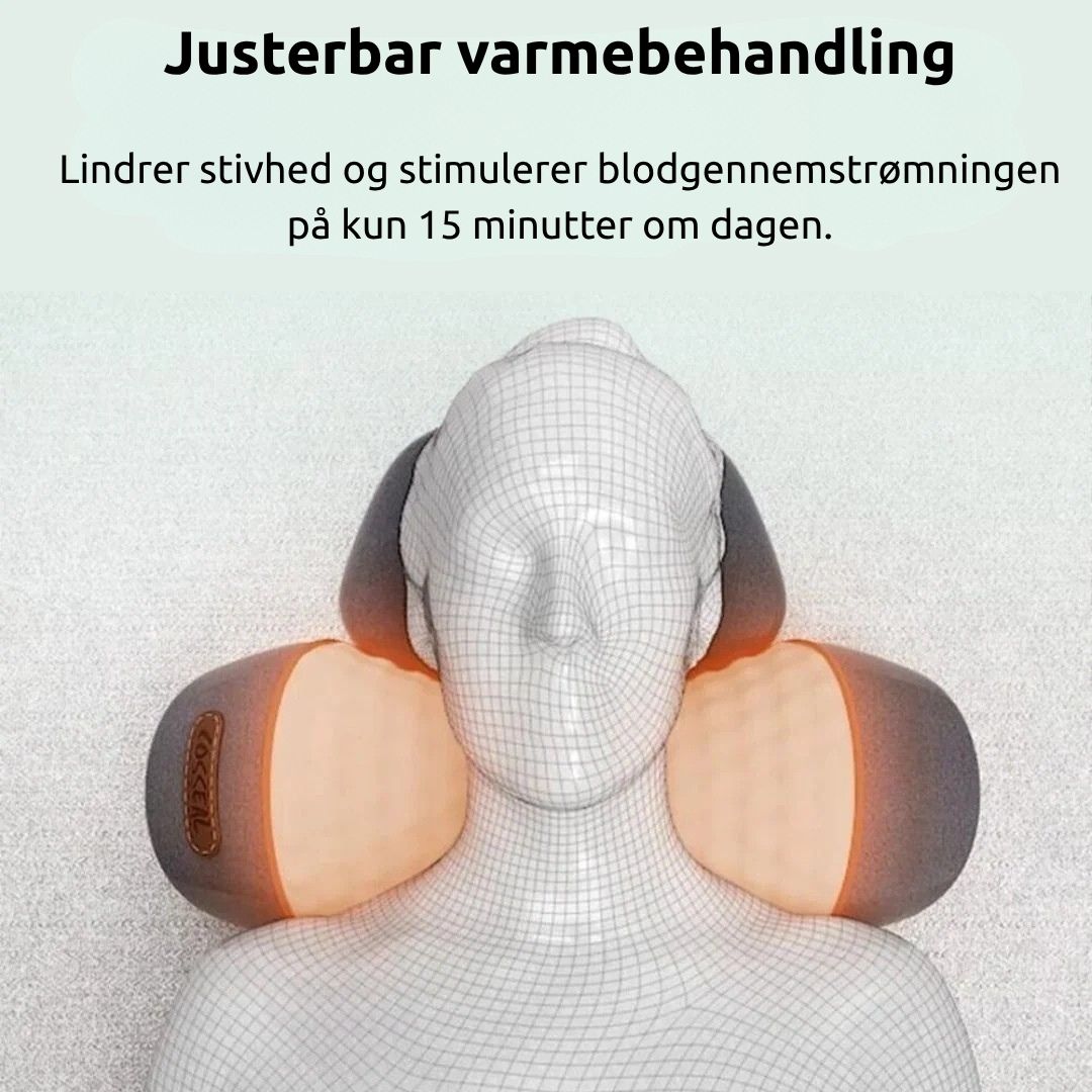 NeckPulse™ - Forebyg eller lindrer nakkesmerter på naturlig vis og korriger en foroverbøjet kropsholdning på kun 15 minutter om dagen