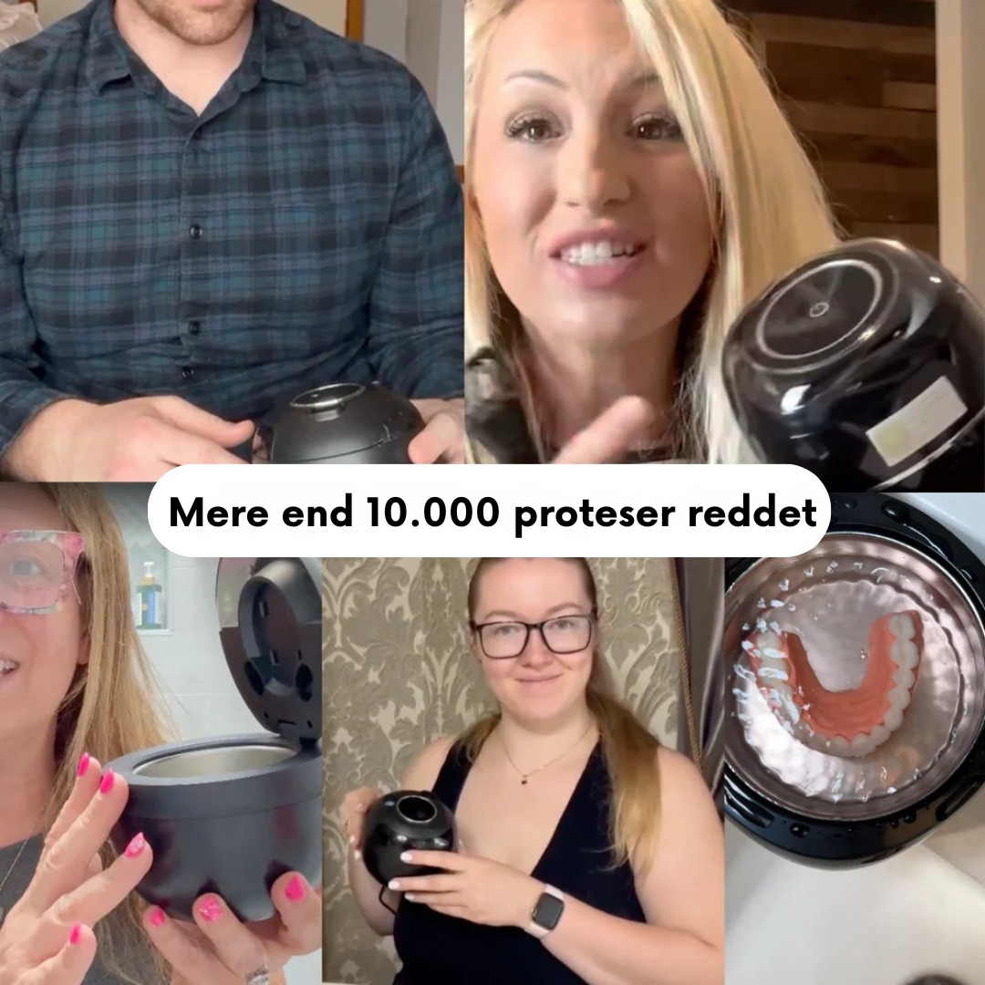 DentalClean™ - Til friske, rene og sikre tandproteser