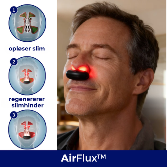 AirFlux™ - Målrettet behandling af hævede bihuler