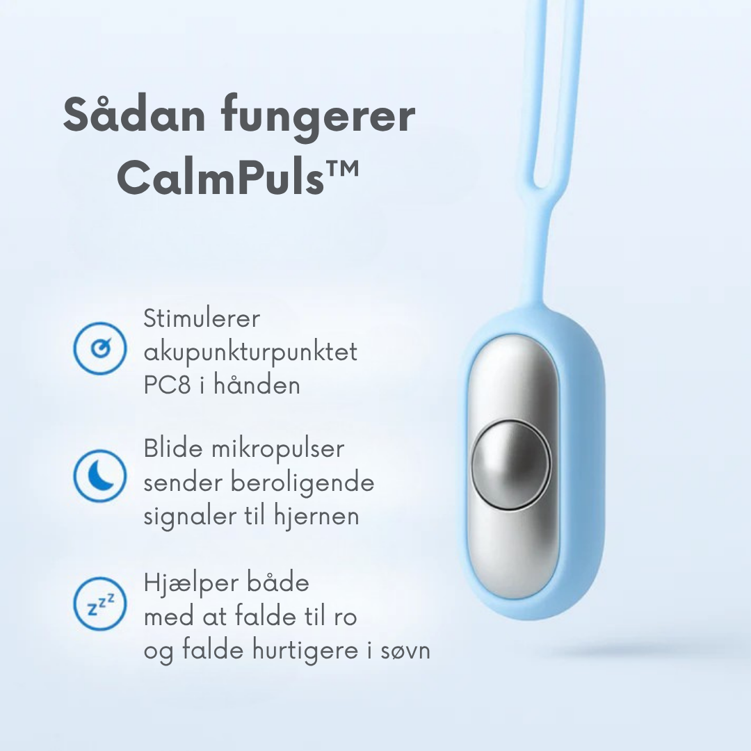 CalmPuls™ - Beroligende teknikker til dem, der kæmper med angst, søvnproblemer eller indre stress
