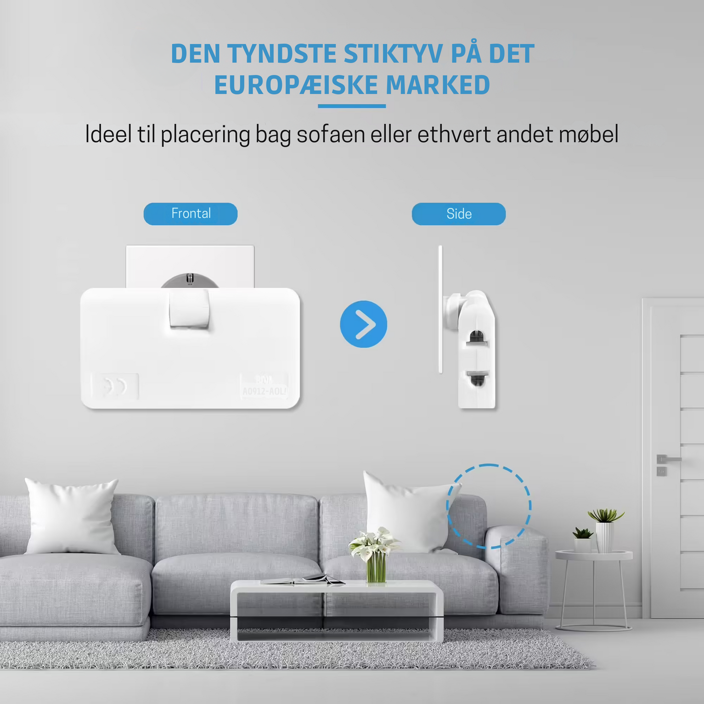PowerTwist™ - 180° drejelige stik!