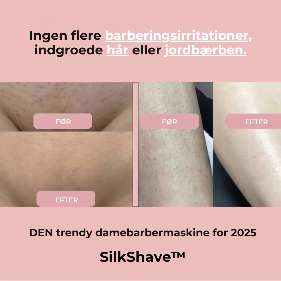 SilkShave™ 2-i-1 Kropsbarbermaskine til kvinder