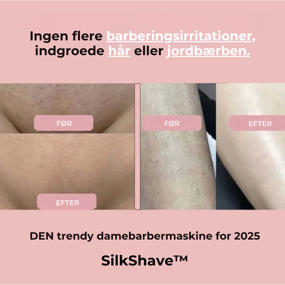 SilkShave™ 2-i-1 Kropsbarbermaskine til kvinder