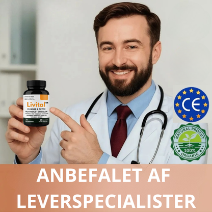 Livital™ - Gendan din lever op til 4 gange hurtigere og fjern 95 % af toksinerne på 7 dage!