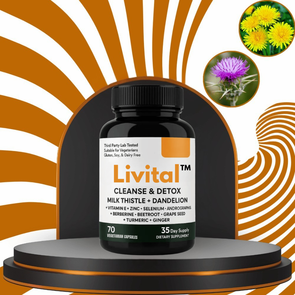 Livital™ - Gendan din lever op til 4 gange hurtigere og fjern 95 % af toksinerne på 7 dage!