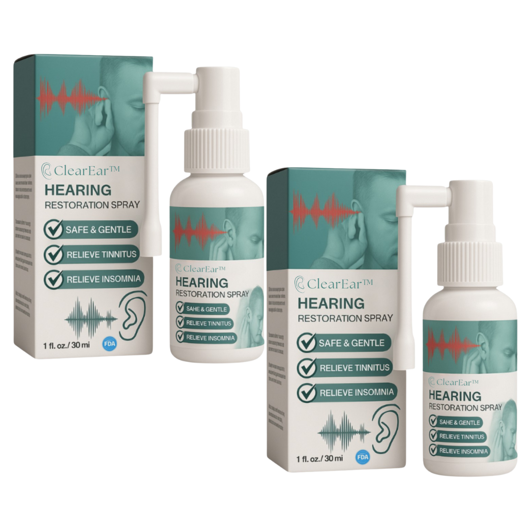 ClearEar™ | Gendan din hørelse med 99 % på kun 5 dage!