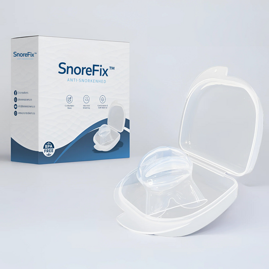 SnoreFix™ - Lindre snorken uden kæbesmerter
