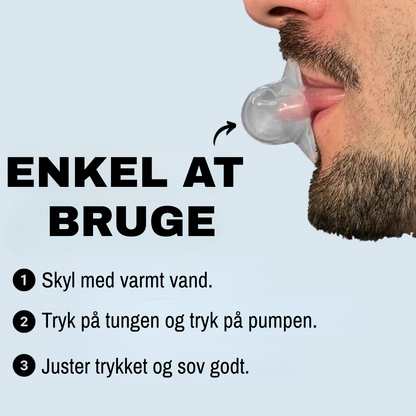 SnoreFix™ - Lindre snorken uden kæbesmerter