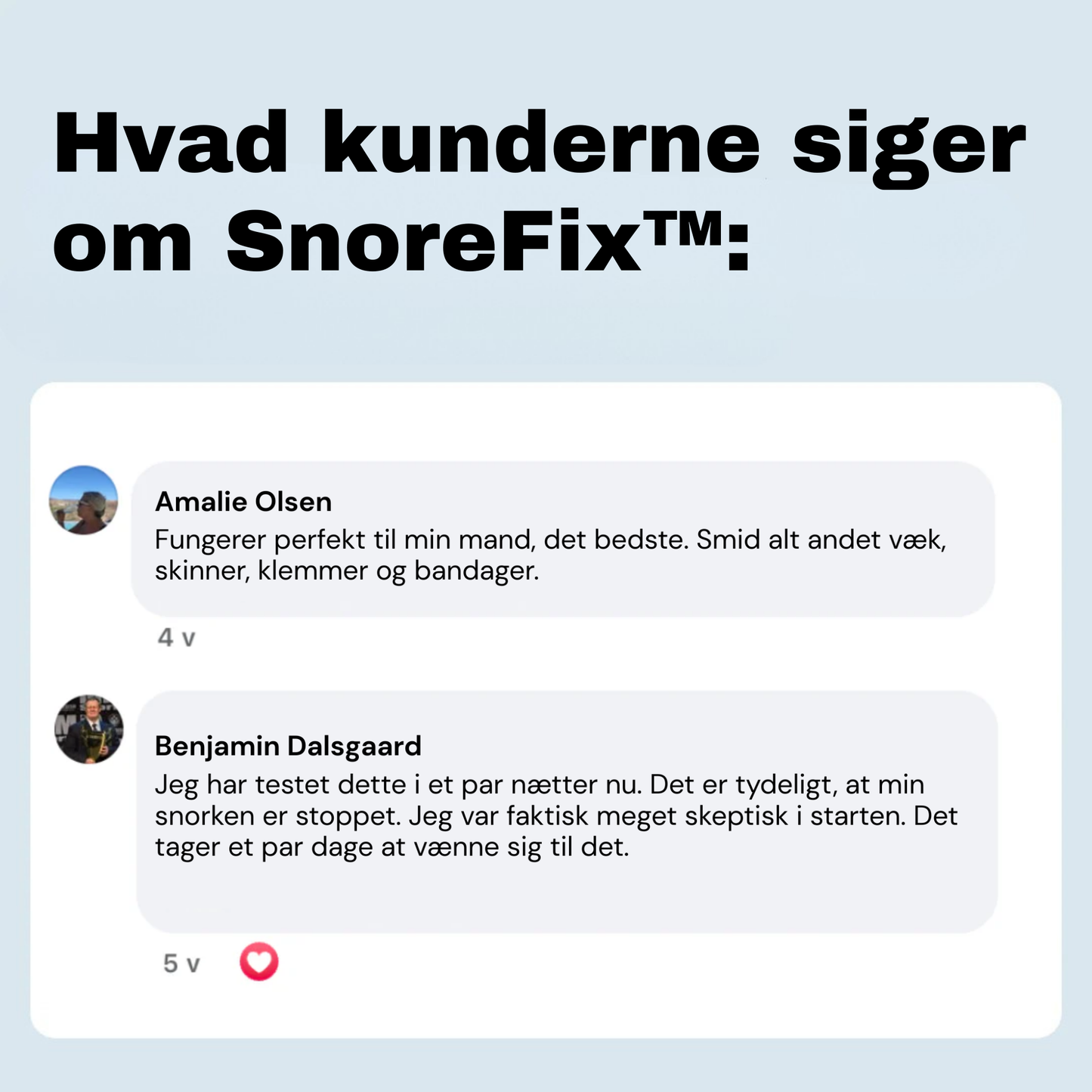 SnoreFix™ - Lindre snorken uden kæbesmerter