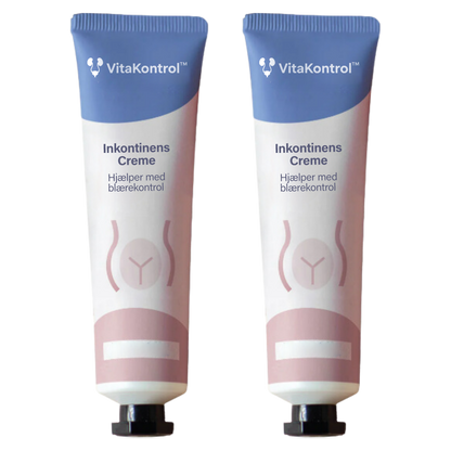 VitaKontrol™ Inkontinenscreme | Genvind blærekontrollen på kun 11 minutter