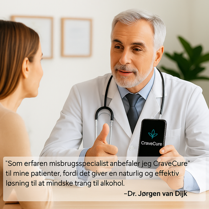 CraveCure™ | Naturlig næsespray til hurtigt at bekæmpe trang til alkohol | Kontroller dit begær på 5 dage