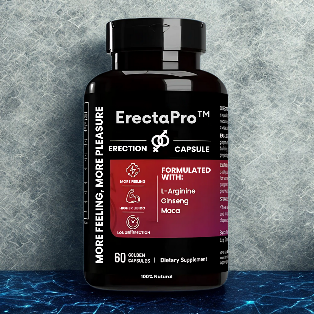ErectaPro™ - Gendan 93 % af din styrke og bliv stenhård på bare 5 minutter!