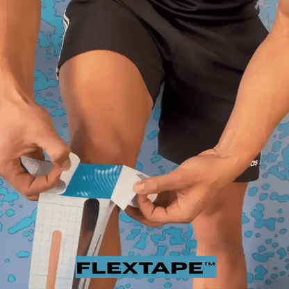 FlexTape™ - Fysioterapeut-testet knæstøtte på sekunder!
