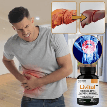 Livital™ - Gendan din lever op til 4 gange hurtigere og fjern 95 % af toksinerne på 7 dage!